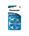 10x1 Panasonic PR 675 baterie do apar. sluchowych Zinc Air 6 szt. - nr 9