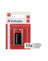 10x1 Verbatim bateria alkaliczna 9V-Block 6 LR 61           49924 - nr 1