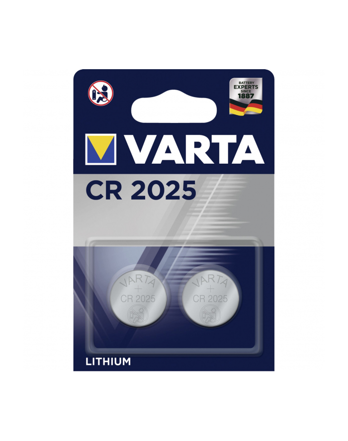 10x2 Varta electronic CR 2025 główny