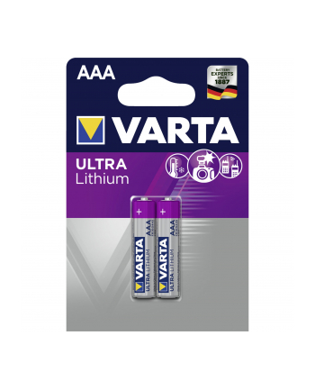 10x2 Varta Ultra Lithium Micro AAA LR 03 nr 1