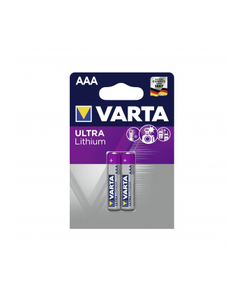 10x2 Varta Ultra Lithium Micro AAA LR 03