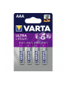 10x4 Varta Ultra Lithium Micro AAA LR 03 - nr 1