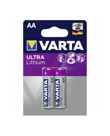 10x2 Varta Ultra Lithium Mignon AA LR 6