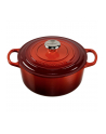 Le Creuset Signature brytfanna okragla 24 cm wisniowa - nr 1