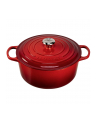 Le Creuset Signature brytfanna okragla 28 cm wisniowa - nr 1