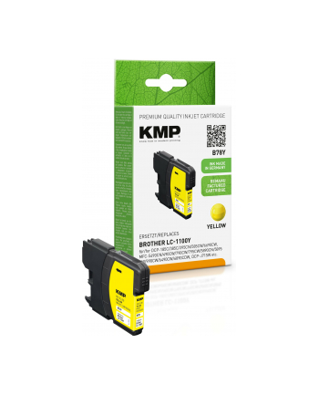 KMP B78Y tusz yellow kompatybilny z Bczerwonyher LC-1100 Y