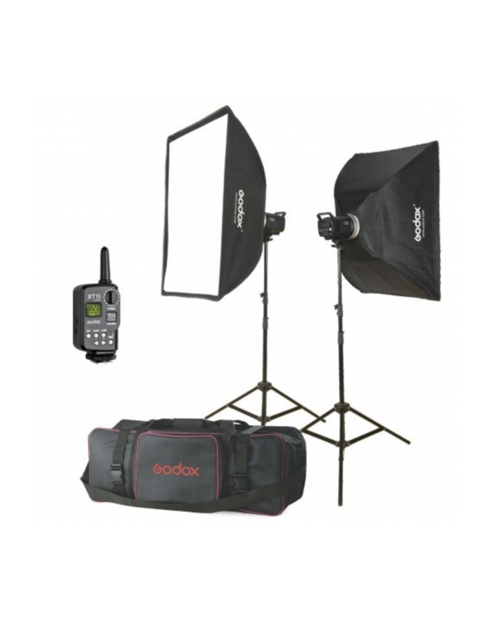 Godox MS300-F Studio-Kit zestaw studyjnych lamp blysk. 2 x 300Ws główny