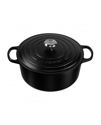 Le Creuset Signature brytfanna okragla 28 cm czarna