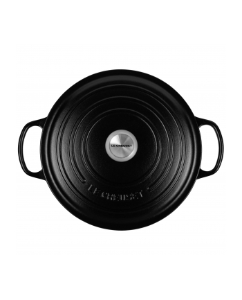 Le Creuset Signature brytfanna okragla 28 cm czarna