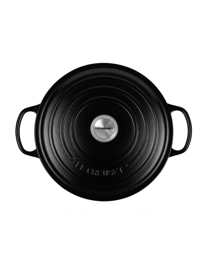 Le Creuset Signature brytfanna okragla 28 cm czarna główny