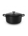 Le Creuset Signature brytfanna okragla 28 cm czarna - nr 8