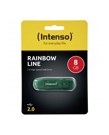 12x1 Intenso Rainbow Line    8GB USB Stick 2.0