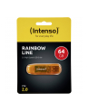 6x1 Intenso Rainbow Line    64GB USB Stick 2.0 - nr 3