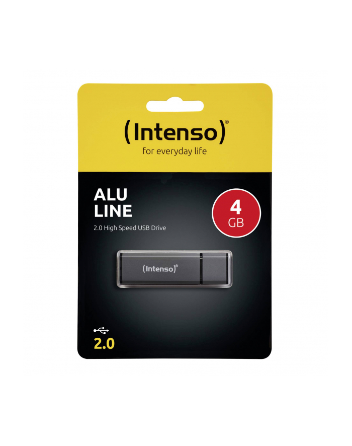 12x1 Intenso Alu Line grafitowy 4GB USB Stick 2.0 główny