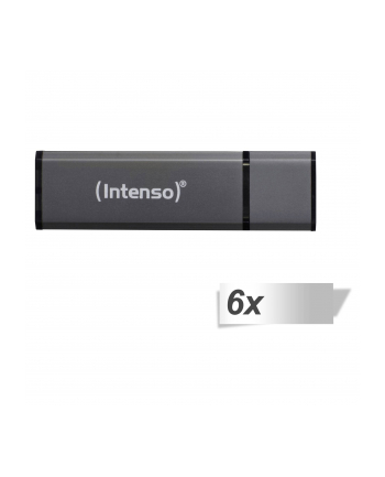 6x1 Intenso Alu Line grafitowy 16GB USB Stick 2.0