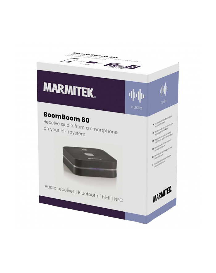 Marmitek BoomBoom 80 Bluetooth audio receiver with NFC główny