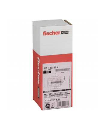 Fischer tuleja siatkowa FIS H 20x85 K  20 szt.