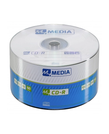 1x50 MyMedia CD-R 80 / 700MB 52x Speed Wrap