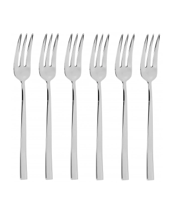 Sambonet Rock             6 pcs. Cake Fork Set