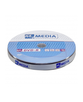 1x10 MyMedia DVD-R 4,7GB 16x Speed matt silver Wrap