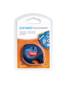 Dymo Letratag tasma plastik czerwony 12 mm x 4 m - nr 2