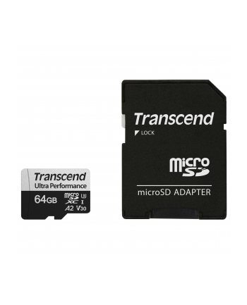 Transcend microSDXC 340S    64GB Class 10 UHS-I U3 A2