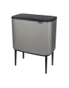 Brabantia Bo Touch Bin kosz na sm. Mineral Concrete Grey, 3x11L - nr 2
