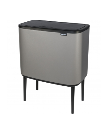 Brabantia Bo Touch Bin kosz na sm. Mineral Concrete Grey, 3x11L