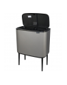 Brabantia Bo Touch Bin kosz na sm. Mineral Concrete Grey, 3x11L - nr 3