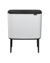 Brabantia Bo Touch Bin kosz na smieci, bialy, 3 x 11 L - nr 1