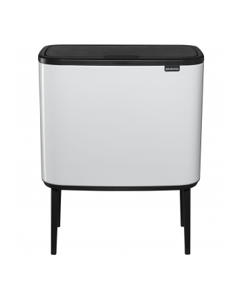 Brabantia Bo Touch Bin kosz na smieci, bialy, 3 x 11 L