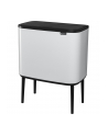 Brabantia Bo Touch Bin kosz na smieci, bialy, 3 x 11 L - nr 2