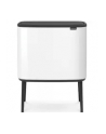 Brabantia Bo Touch Bin kosz na smieci, bialy, 3 x 11 L - nr 5