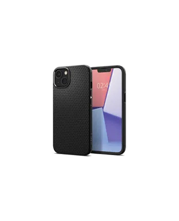 Spigen Liquid Air Case for iPhone 13 matt Kolor: CZARNY