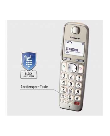 Panasonic KX-TGE260GN champagne