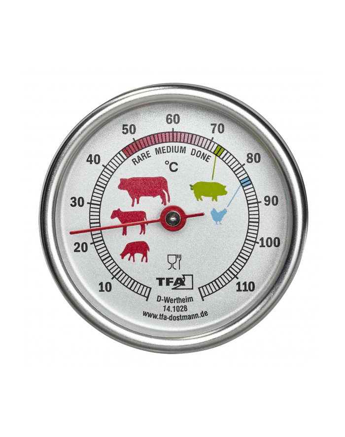 tfa-dostmann TFA 14.1028 Meat Thermometer stainless steel główny