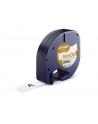 Dymo Letratag tasma wprasowywana biala 12 mm x 2 m - nr 19