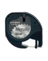 Dymo Letratag tasma metal srebrny 12 mm x 4 m - nr 19
