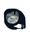 Dymo Letratag tasma metal srebrny 12 mm x 4 m - nr 3