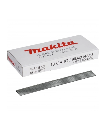 Makita Gauge Brad Nails 1,2x15mm F-31867 5000 pcs.