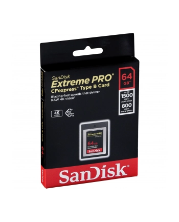 SanDisk CF Express Type 2 64GB Extreme Pro SDCFE-064G-GN4NN