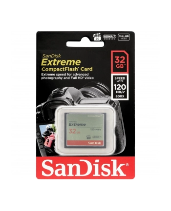 SanDisk Extreme CF 32GB 120MB/s UDMA7 SDCFXSB-032G-G46