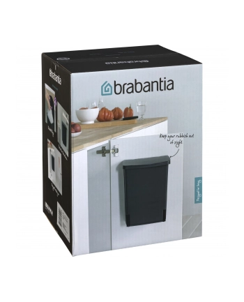 Brabantia kosz szafkowy 10 L Black