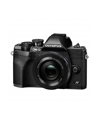 Olympus OM-D E-M10 Mark IV kit + 14-42 Pancake Zoom czarny