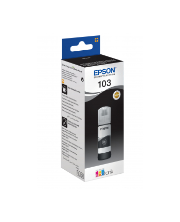 Epson EcoTank czarny T 103 65 ml               T 00S1