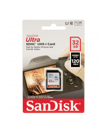 SanDisk Ultra SDHC UHS-I    32GB 120MB/s       SDSDUN4-032G-GN6IN