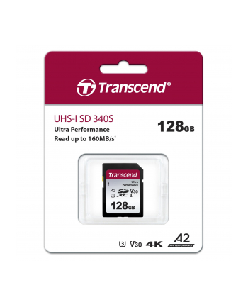 Transcend SDXC 340S        128GB Class 10 UHS-I U3 A2 V30