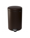 Brabantia kosz pedalowy Newicon 20 L Mineral Cosy Brown - nr 1