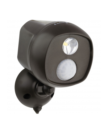 REV LED Spotlight with Motion Detector Kolor: CZARNY