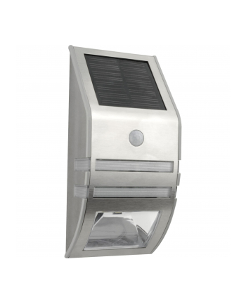 REV LED Wall Floodlight with Motion Detector alu